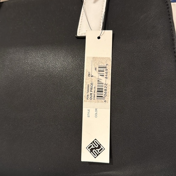 NWT - Raffia Satchel Handbag by Sondra Roberts - Picture 10 of 11